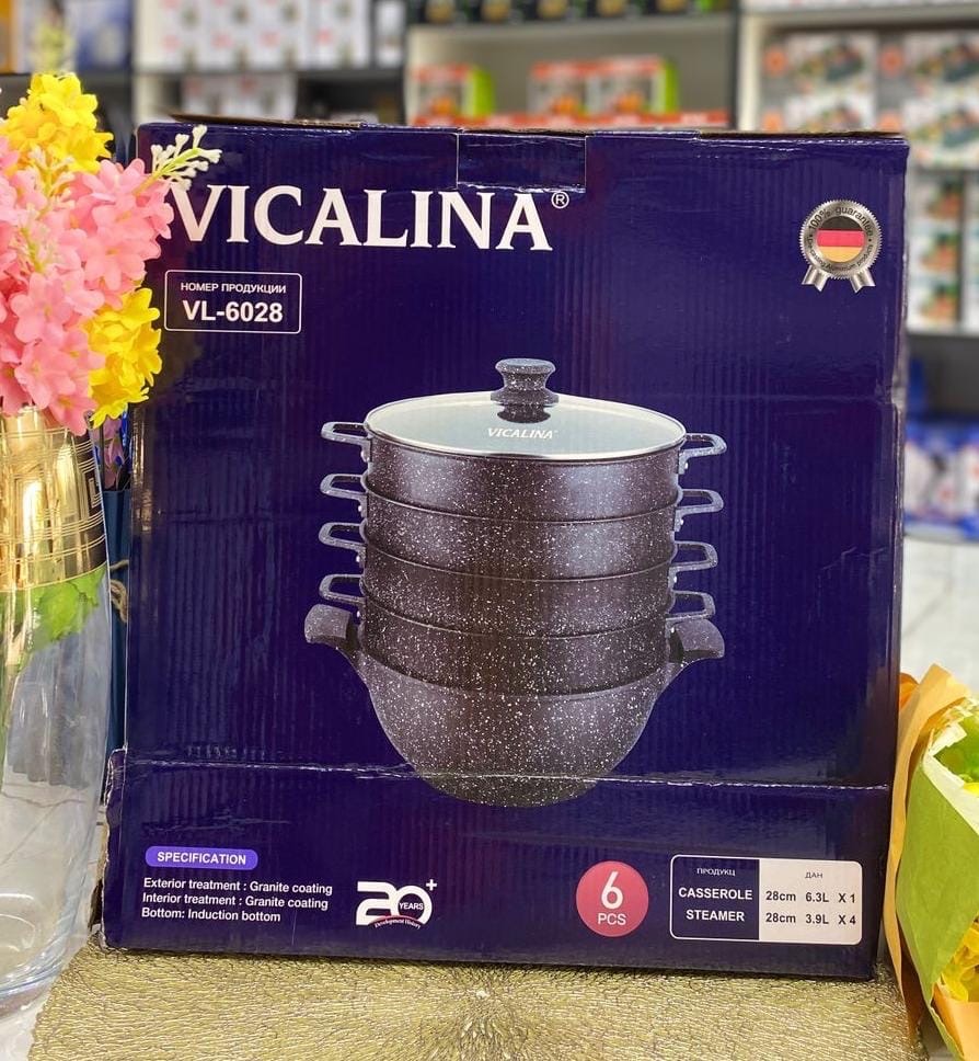 Мантоварка каменный викалина vl-6028